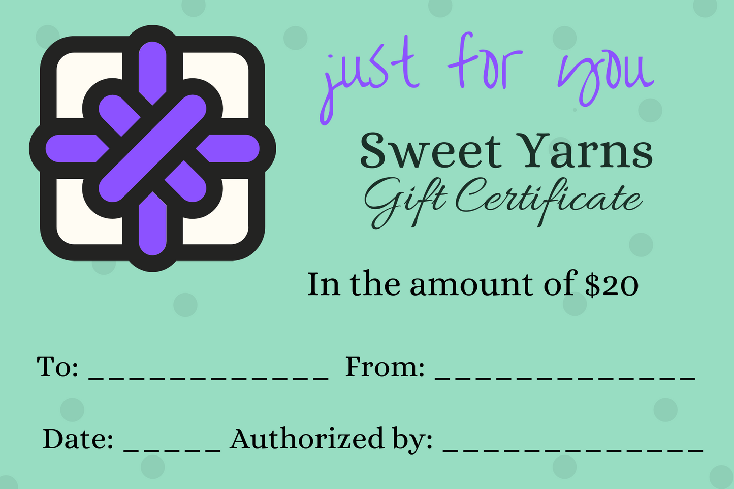 Gift Certificates