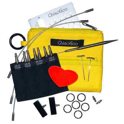 ChiaoGoo Interchangeable Shorties Needle Sets