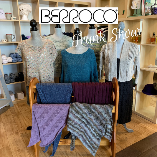 Berroco Sample Trunk Show