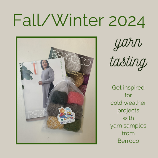 Fall/Winter 2024 Yarn Tasting