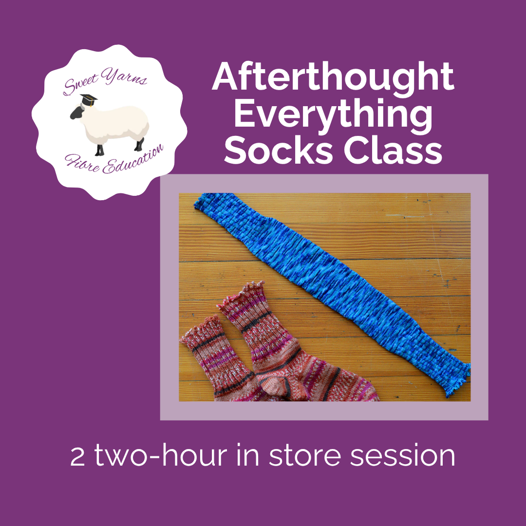Afterthought Everything Socks Class