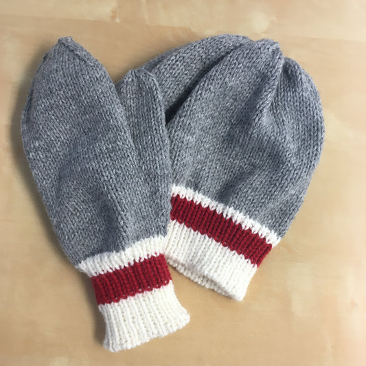 Work Sock Toque, Cowl and Mittens Kits
